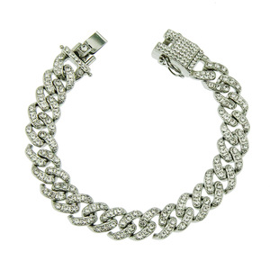 Hip-hop men's Cuban <b>bracelet</b> jewelry fashion trend <b>bracelet</b> <b>bracelet</b> - Product Image 4