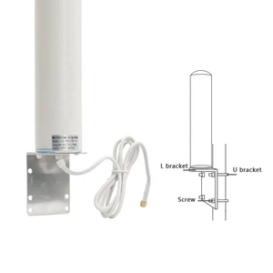 18dBi ngoài trời mạng tín hiệu tăng cường 698-2700MHz Thùng sợi thủy tinh ăng ten Repeater N-K Nữ kết nối ăng ten truyền thông - Product Image 2