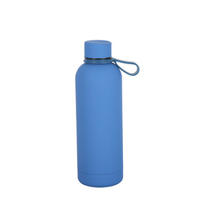 350ml 500ml 750ml <span class=keywords><strong>1000ml</strong></span> di borraccia Termos in acciaio inossidabile con rivestimento in gomma doppia parete - Product Image 6