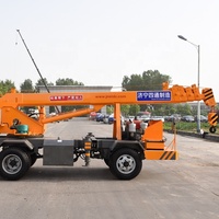 Grue télescopique hydra, 4 tonnes, avec télécommande, pour camion