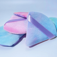 Mode maquillage bouffée velours Triangle cosmétique éponge végétalien dégradé beauté bouffées pour les femmes maquillage quotidien