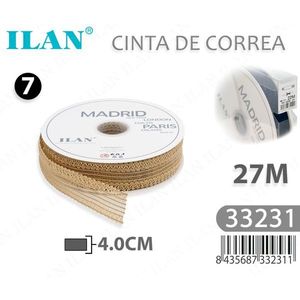 ILAN Nastro in Pizzo 4.0Cm 27M Madrid Parigi Londra Tokyo Milano - Product Image 3