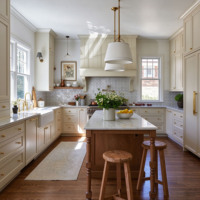 Hochwertige Massivholz-Küchenschränke im Shaker-Stil Modernes Design Modulare Schränke Luxuriöse Maßgefertigte Holz-Komplettküche