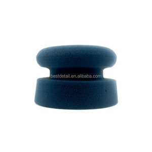 Tampons applicateurs de mousse de polissage à la main éponge applicateur de pansement de brillance de pneu avec poignée - Product Image 2