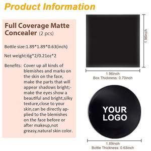 <span class=keywords><strong>Correcteur</strong></span> liquide <span class=keywords><strong>de</strong></span> crème anti-cernes <span class=keywords><strong>de</strong></span> base <span class=keywords><strong>de</strong></span> couverture complète pour les taches sombres sous les cernes couverture maquillage du visage <span class=keywords><strong>correcteur</strong></span> <span class=keywords><strong>haute</strong></span> définition - Product Image 5