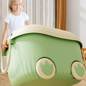 <b>Large</b> Capacity Wholesale Portable Plastic Kids <b>Toy</b> <b>Boxes</b> Building Blocks Cartoon <b>Toys</b> <b>Storage</b> Organizer With Handle - Product Image 4