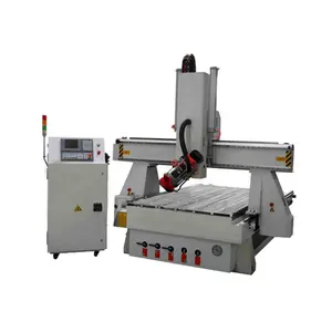 Vacuum table swing spindle 4 axis cnc router