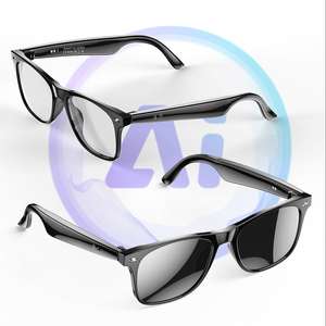 2025 W100 AI Intelligence Gafas inteligentes con aplicación de carga magnética Ear Dance & Translation Speaker - Product Image 2