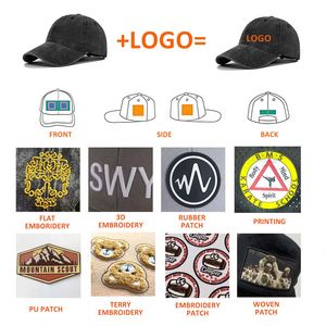Casquette de baseball souple en coton lavé vintage pour adulte, grande taille, style Dad Hat, personnalisable avec broderie, vente en gros - Product Image 4