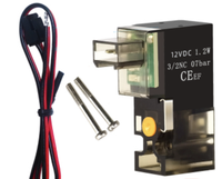 Électrovanne miniature de 10MM, vanne à air/vide à deux positions, vanne d'inversion à trois voies, machine à tricoter 30HZ haute fréquence petite