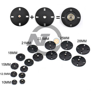 May-<span class=keywords><strong>on</strong></span> <span class=keywords><strong>Snap</strong></span> Fastener nút hai phần kim loại Báo Chí may nút vô hình đầy màu sắc Ẩn nút phụ kiện may mặc - Product Image 3