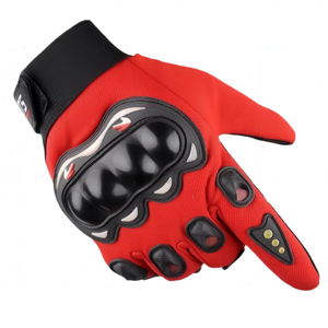 Guantes Unisex Impermeables para Motocicleta y Motocross con Pantalla Táctil, Medios Dedos, Transpirables, Protección Contra el Viento - Product Image 3