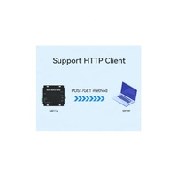 Servidor serie UART a Ethernet RS485 RS422 RS232 RJ45 HTTP TCP RTU UDP PLC Módem de puerta de enlace Modbus de larga distancia NB114
