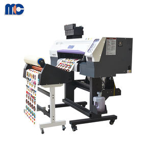 Impresora Industrial UV Dtf de <span class=keywords><strong>60</strong></span> cm XP600, cabezal de impresión 2 en 1, impresora adhesiva Dtf UV con laminador para vidrio, Metal, madera, PVC - Product Image 5