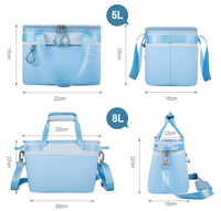 Sac à déjeuner isotherme imperméable 5L 8L 20L 26L Grand sac isotherme de pique-nique Sac isotherme souple résistant aux intempéries pour les voyages