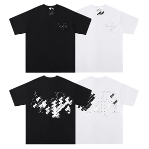 T-shirt pour homme imprimé 300 GSM 100 % coton, lourd, écologique et respirant - Product Image 1