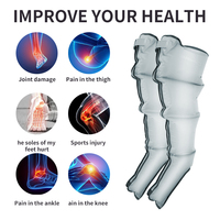 Masseur de jambes électrique à compression d'air YK-2010 – Bottes de récupération complètes pour mollets, enveloppe de massage par pression pour la relaxation à domicile, la fatigue, ou comme cadeau
