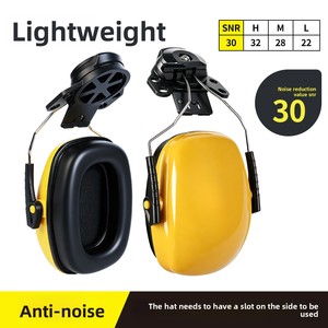 Protège-oreilles insonorisants en ABS de qualité industrielle à fixer sur <span class=keywords><strong>casque</strong></span> pour chantiers de construction – Casques de sécurité anti-<span class=keywords><strong>bruit</strong></span> - Product Image 6