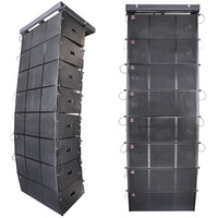 LA-212 Sistema de Sonido Line Array Dual de 12 Pulgadas, Equipo de Sonido Activo y Pasivo, Altavoz Profesional de Audio