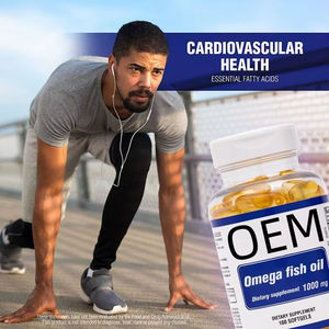 WELLBODY OEM/ODM özel etiket omega 3 balık yağı <span class=keywords><strong>1000mg</strong></span> <span class=keywords><strong>Cod</strong></span> karaciğer yağı Softgels kapsül - Product Image 4