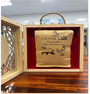 Weasel Robusta Organic 100% Vietnamese Coffee Whole Bean Bold, Rich Flavor, Aromatic, Green Raw Processed, Bulk Packaged - Product Image 3