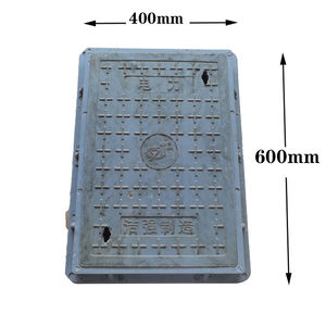 A15 500 pedonale x 750mm doppia apertura <span class=keywords><strong>BMC</strong></span> chiusino quadrato e <span class=keywords><strong>telaio</strong></span> - Product Image 3