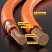 Câble de recharge pour véhicules électriques (VE) multiconducteurs blindé, isolé XLPE, en cuivre haute tension (600/1000V)