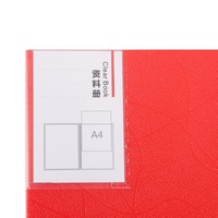 AFFISURE A4 PP porte-documents transparent, dossier de présentation transparent avec poches transparentes