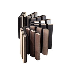 Paneles acústicos de madera personalizados de lujo Aislamiento acústico de alta calidad Reducción de ruido Estilos de prevención de incendios Decoración de fábrica diversa - Product Image 1