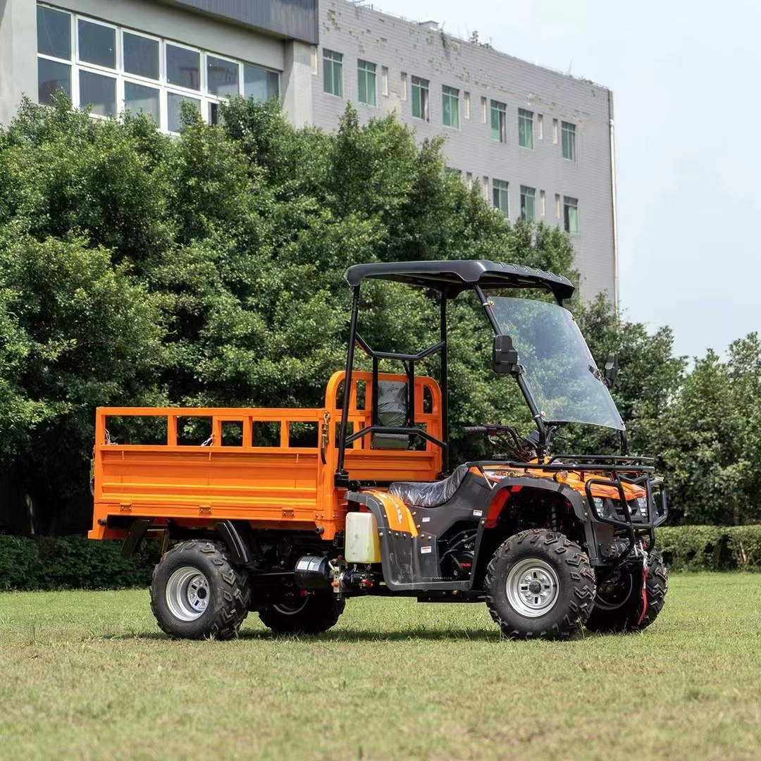 Багги Bashan 275cc 4x4 для взрослых, новый мотовездеход для фермы UTV с потолочным гидравлическим опрокидным ковшом