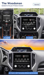 ZWNAV 8 pouces lecteur DVD de voiture pour Subaru Forester Woodsman 2018-2020 autoradio lecteur multimédia GPS Navigation Auto électronique - Product Image 2