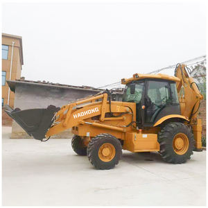 SPEDIZIONE GRATUITA Retroescavatore 4X4 con Certificazione CE Euro 5 EPA, Escavatore-Caricatore Cinese - Product Image 2