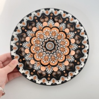 Vaisselle de style bohème en céramique, assiettes décoratives de style turc pour restaurants et décoration intérieure