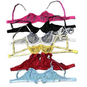 Clairvoyant dentelle sexy filles lingerie soutien-gorge dames érotique transparent voir à travers le luxe femmes sexy soutien-gorge Équateur Serbie Pérou - Product Image 1