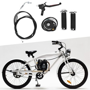 Kit de manillar de <span class=keywords><strong>embrague</strong></span> y acelerador, repuesto ergonómico impermeable para bicicleta motorizada con motor de 49cc, 60cc, 66cc, 80cc - Product Image 6