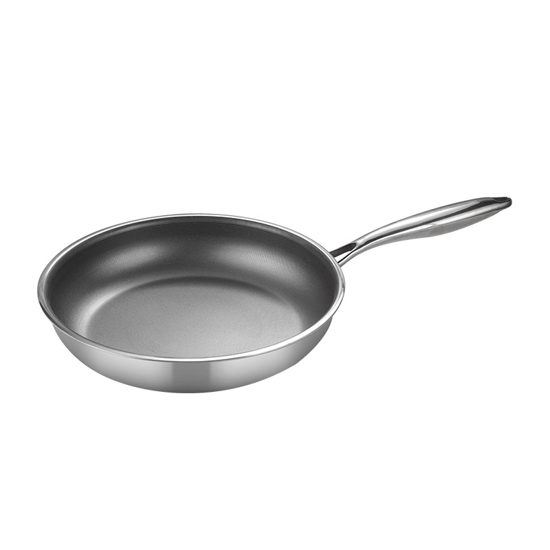 Sartén de Acero Inoxidable con Recubrimiento de Titanio