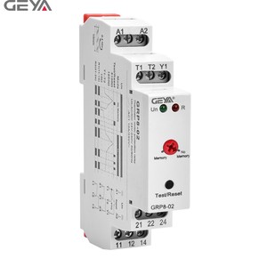 GEYA GRP8-02 <span class=keywords><strong>AC</strong></span>/DC 24-240Vサーミスタモーター保護リレーPTC抵抗1500Ω - Product Image 1