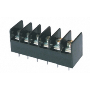 6.35 mét 300V 15A rào cản nhựa khối thiết bị đầu cuối Dải PCB vít kết nối điện - Product Image 1