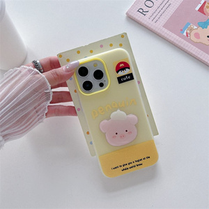 <span class=keywords><strong>Coque</strong></span> arrière antichoc Lichicase avec motifs d'animaux de dessin animé et de fruits pour Tecno Spark Slim Pova Slim, couleur bonbon, finition mate - Product Image 4
