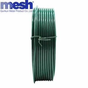 PVC coated galvanized iron wire for consumer product packing daily binding