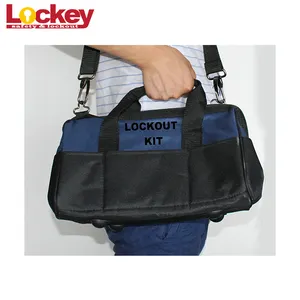 All Sizes Maintenance Blue Black Portable Safety Lockout Tool Bag