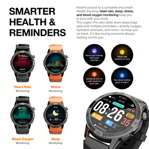 Ra mắt sản phẩm mới Quà Tặng Miễn Phí AUG 1-31 | AGM Đồng hồ Legion Pro bản đồ ngoại tuyến 5ATM IP68 GPS không thấm nước thể thao ngoài trời Smartwatch - Product Image 6