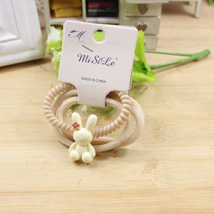 Coleteros MiSiLe de Colores Variados con Diseño de Oso, Accesorios Casuales para el Cabello de Mujer - Product Image 4
