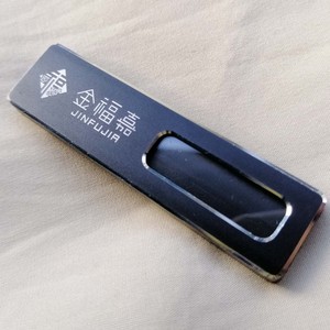 Mạnh mẽ từ Anodized Nhôm Tên huy hiệu UV khắc laser khắc thời trang tấm phẳng thiết kế jinfujia thương hiệu Quảng Đông - Product Image 3