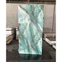 Panneau UV en marbre, revêtement mural intérieur imperméable sans peinture, plaque de PVC micro-cristalline, plaque de fond pour aquarium