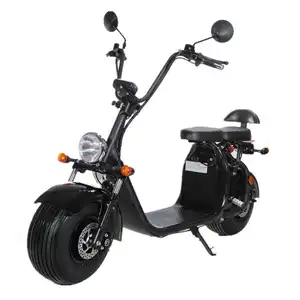 Almacén de EE. UU. Nuevo diseño Scooter eléctrico de ciudad Coco Bike 60V Scooter de movilidad de neumáticos gruesos