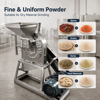 Pulvérisateur universel pour le traitement des épices, moulin à poudre fine en acier inoxydable