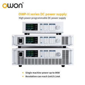 OWON OWP-H 1-8KW ซีรีส์ ชุดจ่ายไฟแบบตั้งโปรแกรมได้กำลังสูง พร้อมเอาต์พุต 100A ความละเอียด 1mV/0.1mA - Product Image 1