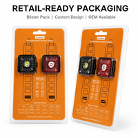Vente Flash Usine : Ensemble de feux avant et arrière légers en ABS/PC 500 mAh USB pour VTT avec longue autonomie