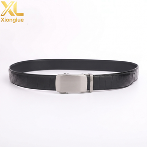 Wholesale Cheetah Logo <b>Buckle</b> Custom Vintage <b>Cowboy</b> Men Leather <b>Belt</b> - Product Image 2